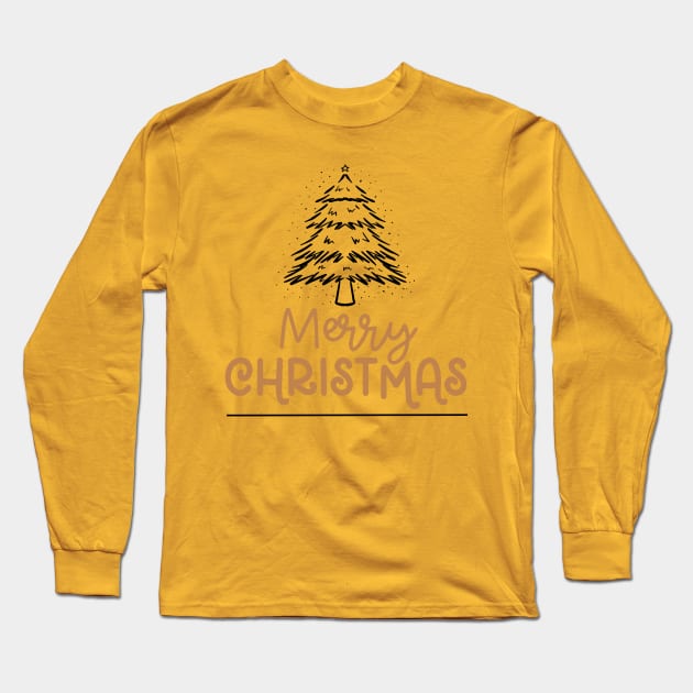 merry x mas design Long Sleeve T-Shirt by High Trend